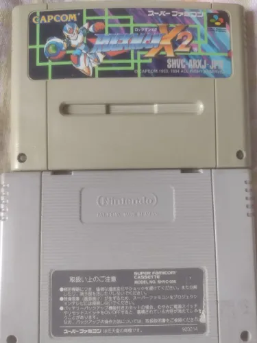 Rockman X 2 original japonês amarelado!!!