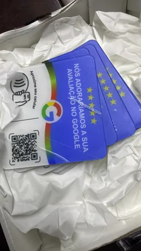 NFC Google Placa Avaliação - Pronta para Uso