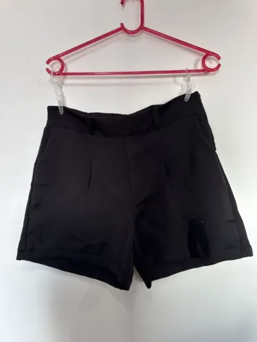 Short alfaiataria feminino preto g