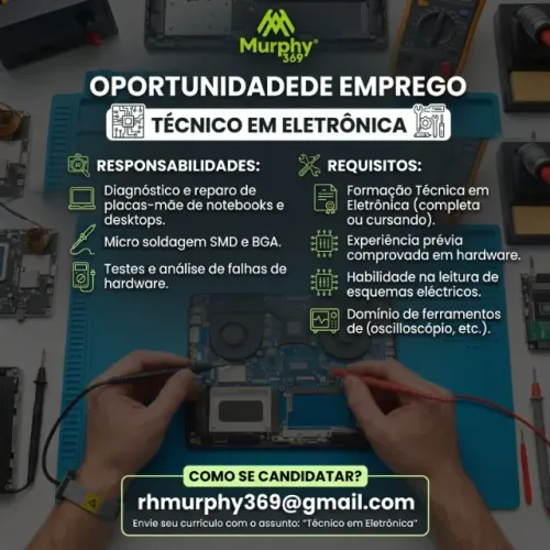Técnico eletrônica - Vaga