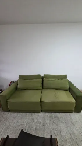 Sofá Retratil Verde 