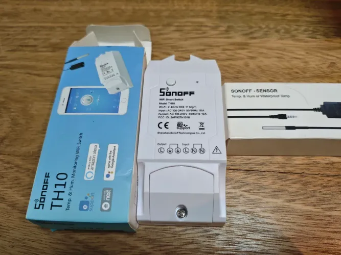 Sonoff TH10 + Sensor