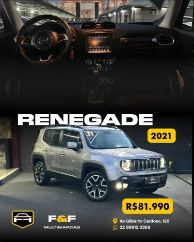 Jeep Renegade Longitude 1.8 4X2 Flex 16V Aut. 2021