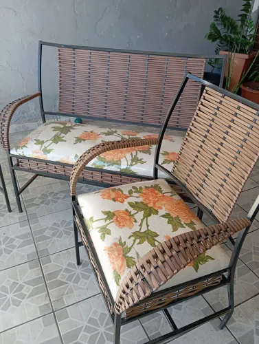 Conjunto de jardim ferro