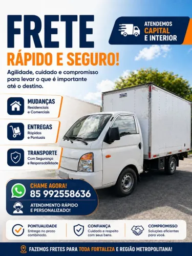 Fretes,mudança