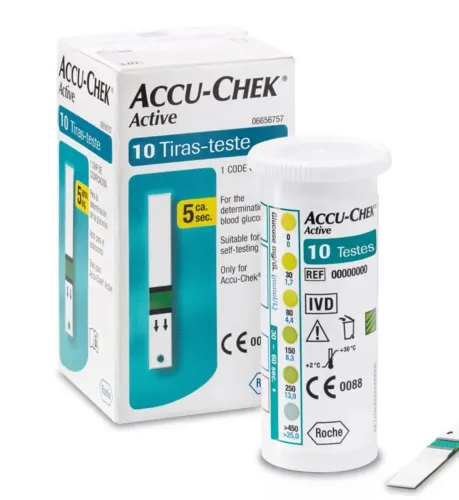 Caixa de fitas para glicose $35