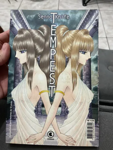 Mangá Tempest - Senno Knife - Edição Rara