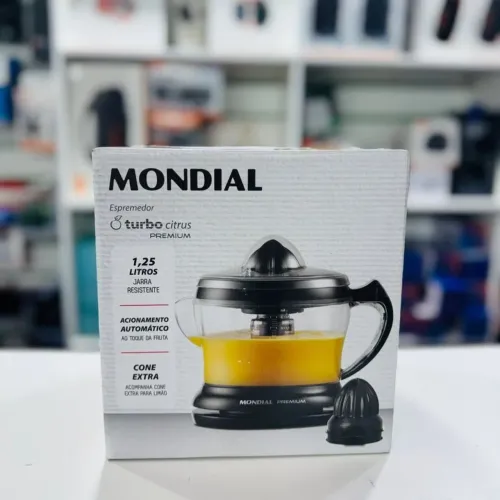 Espremedor Mondial Turbo Citrus 1,25L - Entrega Rápida