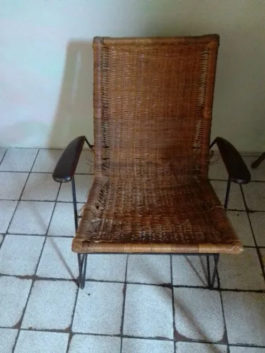 Cadeira ? palha 