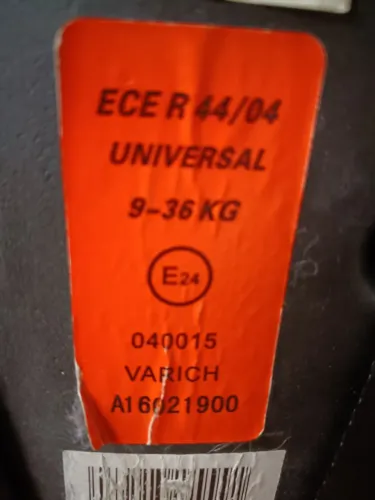 Cadeirinha Baby Style 9 a 36 kg