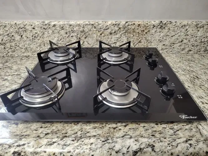 Cooktop 4 bocas Fischer novo
