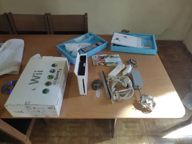 Console Nintendo wii sports completo na caixa