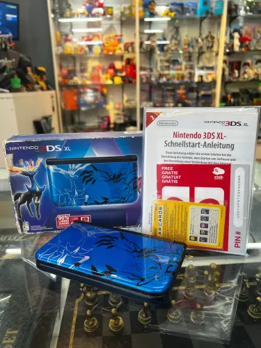 Nintendo 3DS XL Pokémon edição X/Y azul