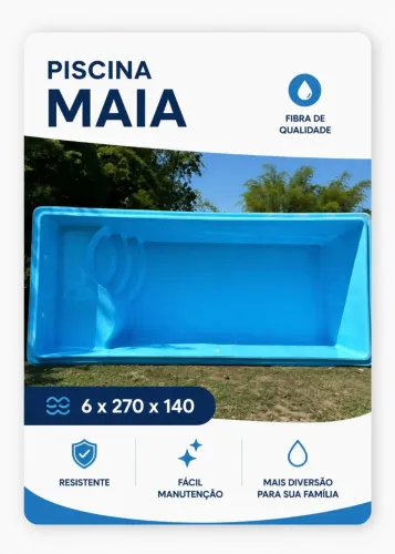 Piscina de Fibra MAIA