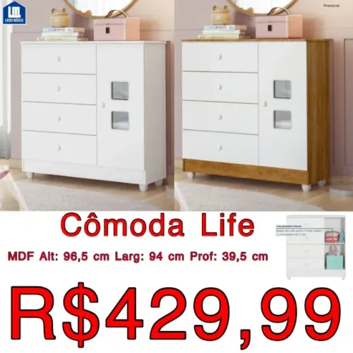 Cômoda infantil