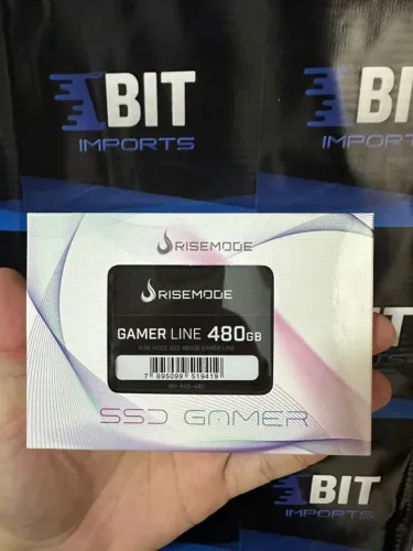  SSD 480GB RiseMode | Sata 3 | Novo Lacrado |
