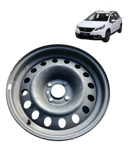 Aro De Ferro 16 Peugeot 2008 2020 Preto