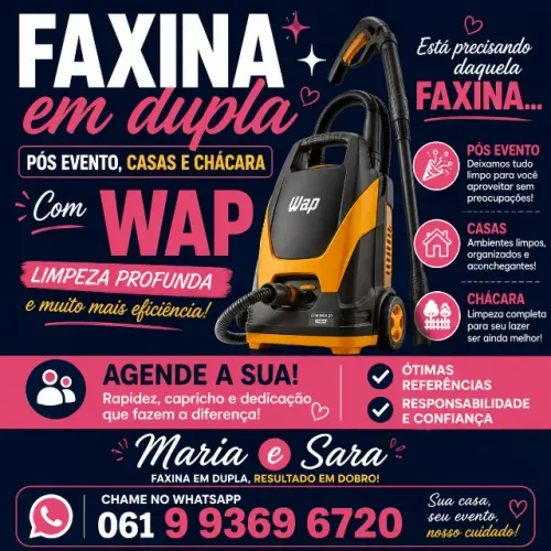 FAXINA EM DUPLA COM WAP