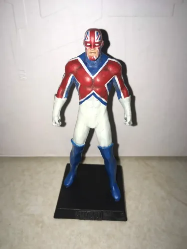 Capitão Britânia Edição 21 Marvel Figurines Eaglemoss