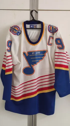 Camisa Jersey St. Louis Blues Starter NHL #99 Gretzky Hockey Raridade Original