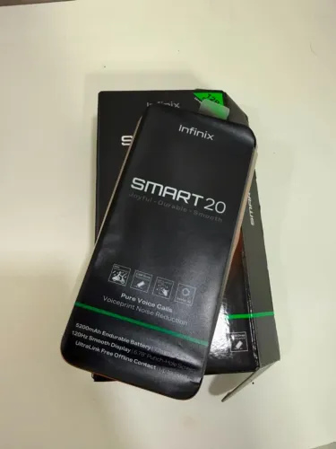 CELULAR Infinix Smart 20 128gb 4gb Ram Dual Sim Tela 6.78 - Laranja