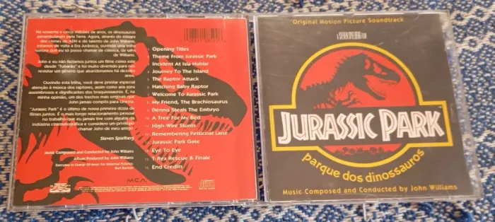 CD Trilha Sonora Jurassic Park