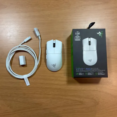 Mouse Gamer Razer Viper V3 Pro - Branco/White