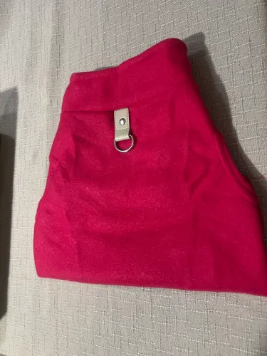Roupa cachorro Soft G coleira strass Rosa