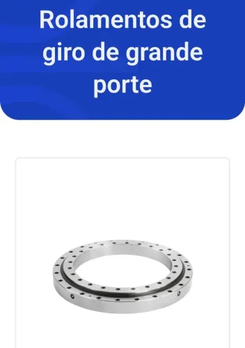 Rolamento de giro, cremalheira, redutor, base