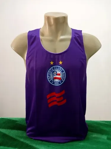 Camisa de treino do Bahia 2024 Roxa Esquadrão
