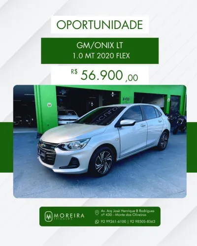 Chevrolet Onix Hatch LT 1.0 12V Flex Mec. 4P 2020