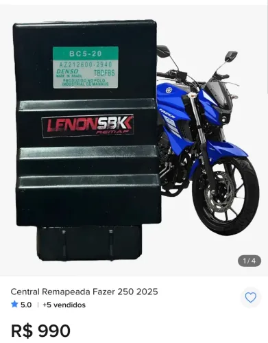 Central com remap para fazer 250