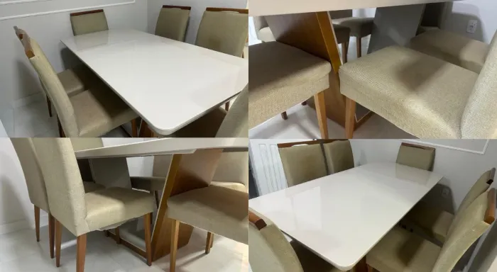 Mesa quadrada 1,80x0,90