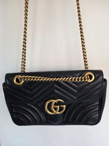 Bolsa Gucci Original GG Marmont Couro