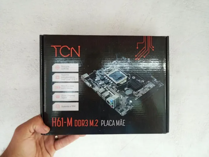 Placa-Mãe TCN H61 DDR3 M2 LGA 1155