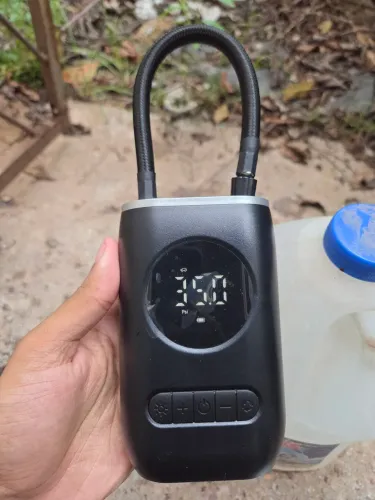 Calibrador de pneu portátil - compressor de ar portátil 