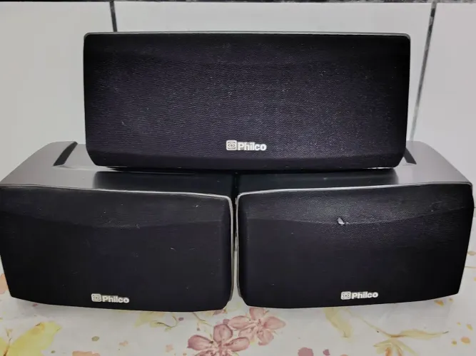 Conjunto caixas surround Philco