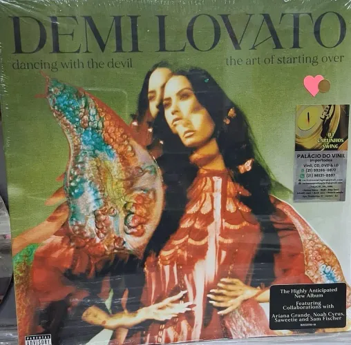 LP DUPLO IMPORTADO DEMI LOVATO LACRADO - DANCING WITH THE DEVIL THE ART OF STARTING OVER 