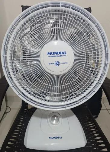 Ventilador Mondial 40cm Super Power Novo