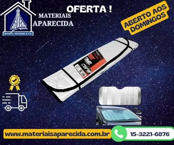 Protetor Quebra Sol 60X130CM GOAL GL0644