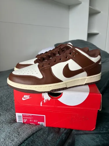 Kit com 2 tenis Nike dunk cacao tamanho 41 e 36