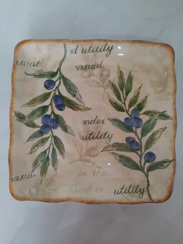 Prato de porcelana