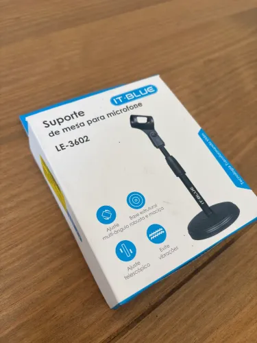 Suporte de Mesa para Microfone