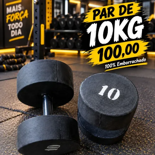 PAR DE 10KG (CONCRETO) EMBORRACHADO