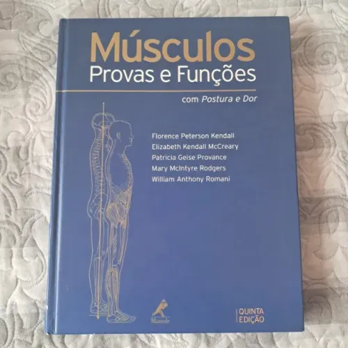 Livro Músculos Provas e Funções (Ed. Manole)
