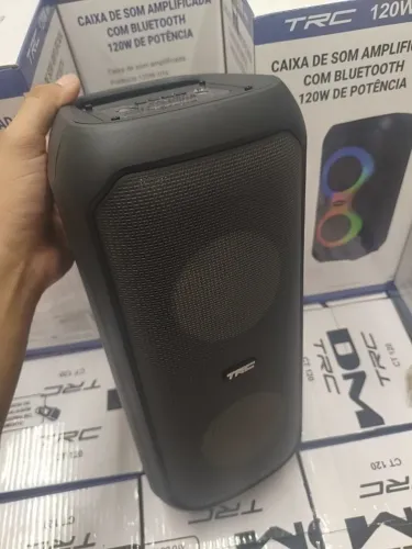 Caixa de Som Amplificada TRC CT120 120W Bluetooth