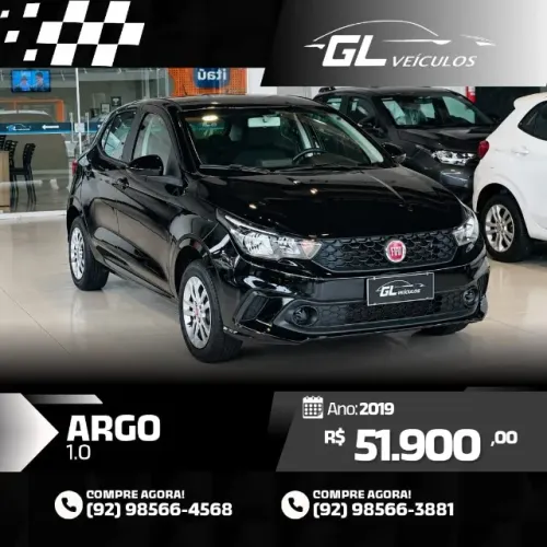 Fiat Argo 1.0 6V Flex. 2019