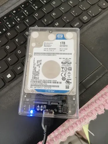 HD WD 1TB Com case