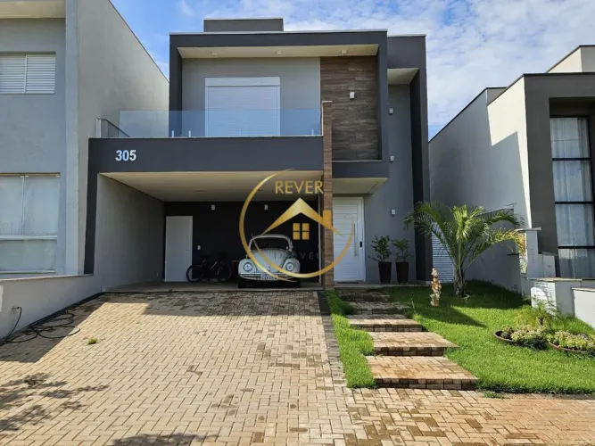 Casa à venda em Paulínia, Parque Brasil 500, com 3 suítes, com 203 m²