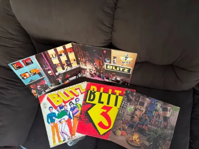 Discos de Vinil LP Blitz! - Coleção com 4 discos Rock Nacional